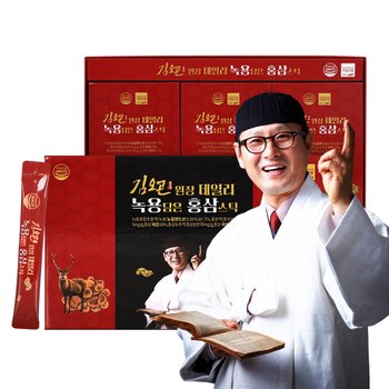 [비노출특가] [쇼핑백 증정] 김오곤원장 데일리 녹용담은 홍삼스틱 30포